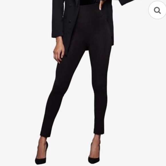 Good American High Shine Boss Skinny High Rise Strch Black Pant NWT Size (2) Med - Picture 7 of 16